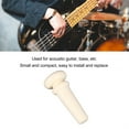thumbnail image 3 of Acoustic Guitar End Pin, Plastic Guitar String End Pin Peg Button Replacement for Strap Fixing, 3 of 7