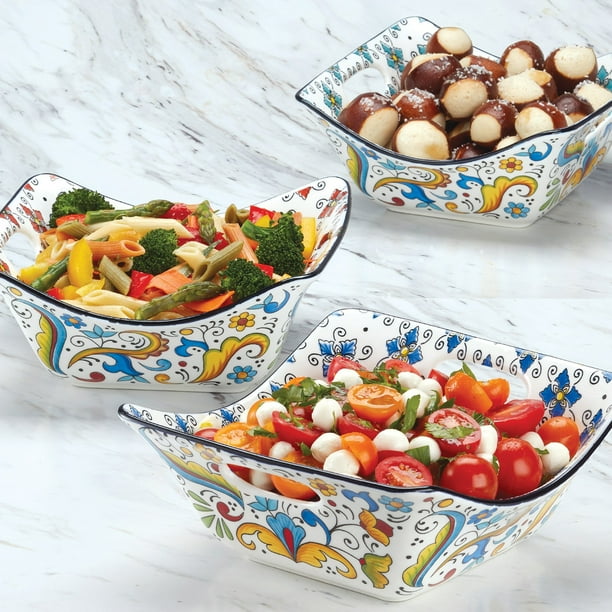 Certified Square Bowl Set, 3piece Walmart.ca