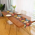 thumbnail image 2 of Yayeee Table Runner 70 inches Long Home Kitchen Dinning Party Decoration, Blooming Flowers, 2 of 7