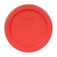 thumbnail image 4 of Pyrex 7202 1-Cup Clear Round Glass Food Storage Bowl and 7202-PC Red Plastic Lid (6-Pack), 4 of 5