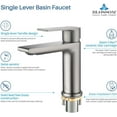 thumbnail image 2 of Blossom Brass Chrome Single Hole Faucet, 2 of 10