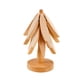 thumbnail image 1 of 3 manteles de madera para mesa, protectores de mesa, centros de mesa resistentes al calor color haya, 1 of 9