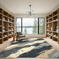 thumbnail image 2 of ODIKA 4'x6' Machine Washable Non-Slip Area Rug, Distressed Gray High Traffic Rug, Gray, 935958, 2 of 7