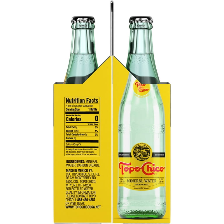 Topo Chico Sparkling Mineral Water 6.5 Oz Bottle