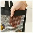 thumbnail image 6 of YiFrZour 2 Pack Mesh Shower Caddy Bag for Gym Bathroom Camp Black, 6 of 7