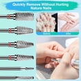 thumbnail image 4 of Juego de brocas para uñas Lermende Professional, 6 unidades, para gel acrílico, 4 of 7