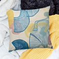 thumbnail image 2 of BANET Nordic Style Blend Pillowcase with Pattern, Home Sofa Cushion Cover, Printed backrest Pillowcase, Invisible Zipper, Removable and Washable White, 2 of 5