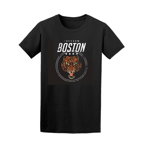 Boston Freedom Tiger Tee. Men's -Image by Shutterstock