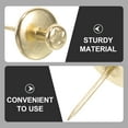 thumbnail image 6 of ROSENICE Heavy Duty Push Pin Picture Hanging Push Pins Golden Zinc Alloy 20Pack, 6 of 8