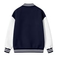 thumbnail image 7 of LYHao Boys Stylish Baseball Jacket Color Long Sleeve Open Front Casual Coat For Kids Unisex Outerwear Boys Jacket Coats,Sizes 3-4 Years, 7 of 7