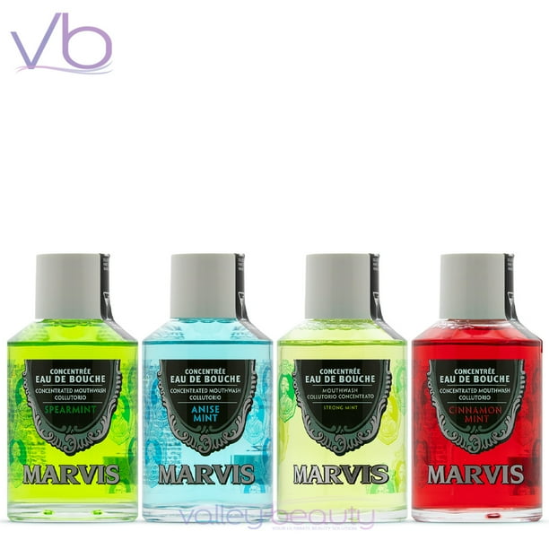 Marvis Eau De Bouche Mouthwash Collection Concentrated Refreshing