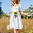 thumbnail image 2 of My heart is colombian Sleeveless Dress evening dresses luxury 2024, 2 of 6