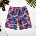 thumbnail image 4 of GYRATEDREAM Boys Swim Trunks Kids Quick Dry Bathing Suits Swimsuit Tropical Print Swim Shorts Swimwear for 5-14 Years, 4 of 5
