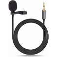 thumbnail image 2 of KOMI Kit de Microphone à Revers, Micro à Condensateur Omnidirectionnel Professionnel Compatible avec iPhone Android Téléphone Intelligent Enregistrement Vidéo Interview YouTube, Micro à Réduction de Bruit (Kit de Microphone), 2 of 5
