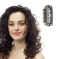 thumbnail image 5 of Unique Bargains 20 Pcs U Shape Snap Hair Extension Clips for Hair Extension Deep Brown, 5 of 5