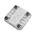 thumbnail image 4 of Flor Pot Pallet Moveable Soporte de mesa interior al aire libre Sala de estar Balcón Jardín Flowerpot Platillo Colección de agua Bandeja DIYOO HA011366-06, 4 of 7