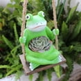 thumbnail image 4 of EUDIDV Home Decor Items Frogs Sway Planter Pot For Indoor And Outdoor Garden Decoration Frogs Hanging Plant Pot For Villa Balcony Decor Garden Courtyard Display Decorative Accessories, 4 of 7