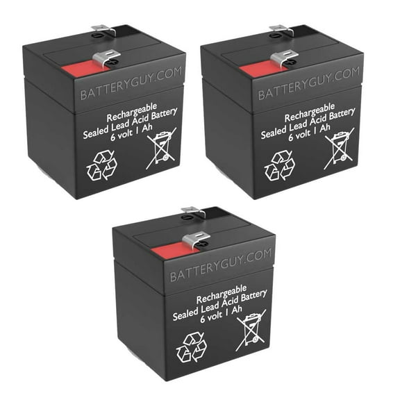 BatteryGuy Mortara ELI 100 ECG Recorder 6V 1.0Ah battery - BatteryGuy brand equivalent