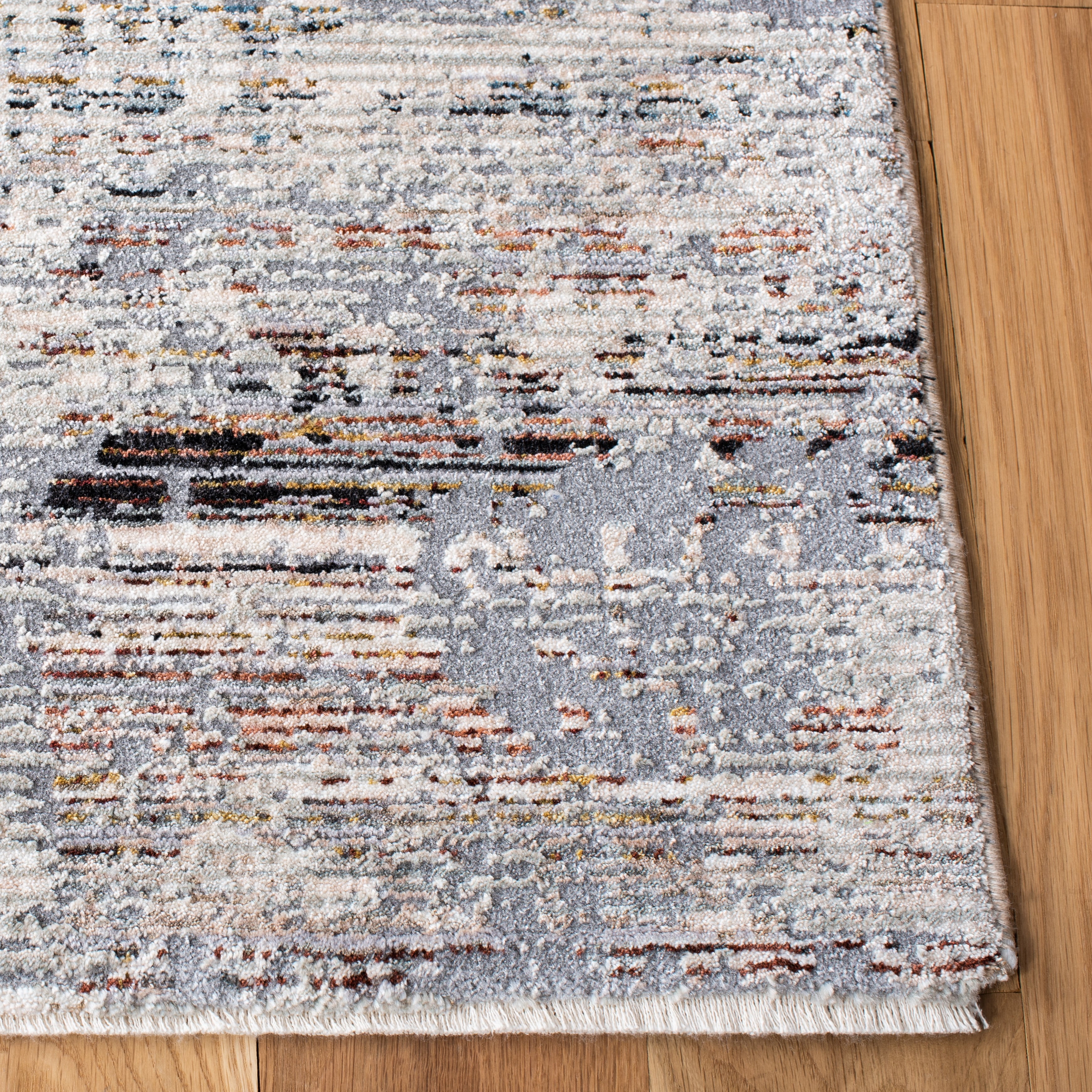 SAFAVIEH Limitee Taryn Oriental Area Rug, Grey/Beige, 9' x 12'
