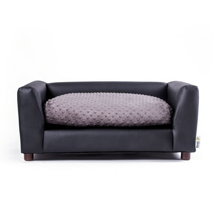 UPC: 0878032006778 | Keet Fluffy Deluxe Pet Bed Charcoal Medium