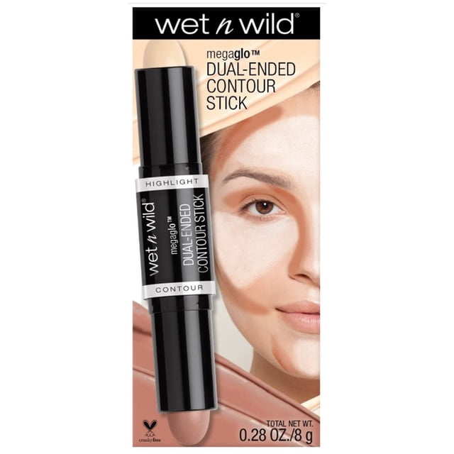 Barra de contorno Wet n Wild MegaGlo Dual-Ended Light/Medium