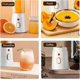 thumbnail image 5 of Portable Blender for Shakes and Smoothies, USB Rechargeable Electric Juicer Cup, 450ml, 5 of 5