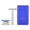 thumbnail image 2 of Manual Mens Razor Classic Straight Double Edge Blade Beard Shaver with Case, 2 of 4