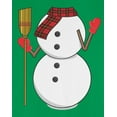 thumbnail image 4 of Old Glory Mens Snowman Body Costume Long Sleeve T Shirt, 4 of 6