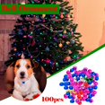 thumbnail image 2 of Christmas Decoration 100pc Christmas Bells Decorating Christmas Tree Decor, 2 of 5