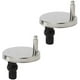 thumbnail image 1 of Kit de fijación de asiento de inodoro Sailing tornillos y bisagras acero inoxidable 6 cm, 1 of 5