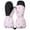 Pink, variant on CPNG Kids Mittens - Waterproof Gloves Winter Warm Snowboard Mittens with Long Cuff for Boys and Girls, Thermal Insulated for Snow Play & Cold Weather