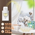thumbnail image 4 of Plug In Refills Air Freshener, Hawaiian, Jasmine & Cotton, Scented and Essential Oils for Bathroom, Indoor Home Use, 12 Count, Compatible with Air Wick & Glade, Not Include Glade Plus, 4 of 4