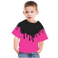 thumbnail image 4 of TAGOLD Toddler Girls Boys Summer Blouses Tops,Boys Girls Easter Shirts Tshirt Short Sleeve Top Funny Graphic Tshirts 3-14 Years, 4 of 5