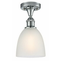 Innovations Lighting - Castile - 1 Light Semi-Flush Mount In Industrial Style-11