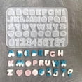 thumbnail image 3 of LICEWO Letters and Alphabet Buttons Silicone Muffin Pan Mold Alphabet and Number Mould, 3 of 7