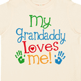 thumbnail image 4 of Inktastic My Grandaddy Loves Me Boys or Girls Toddler T-Shirt, 4 of 5
