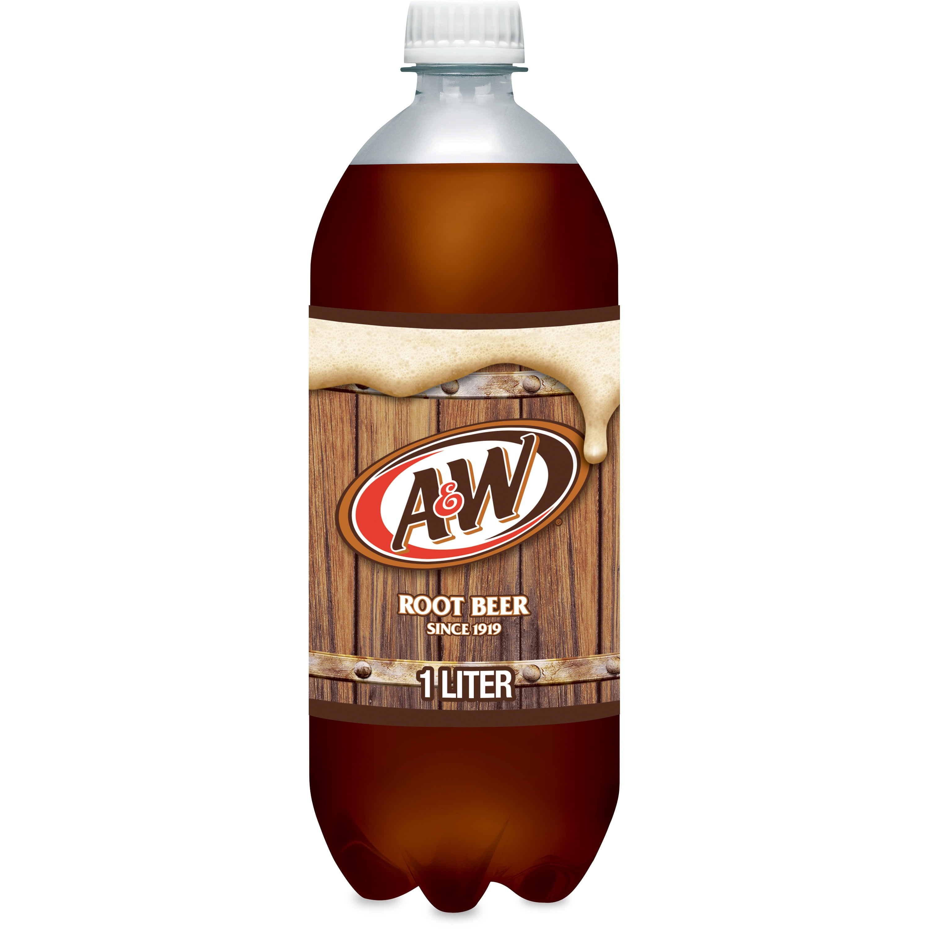 A&W Root Beer Soda, 1 L bottle - Walmart.com - Walmart.com