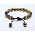 thumbnail image 5 of Amazing Gemstone Mystic Hematite Crystal Bracelet Adjustable, 5 of 5