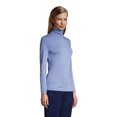 thumbnail image 3 of Lands' End Women's Petite Lightweight Fitted Long Sleeve Turtleneck, 3 of 3