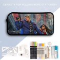 thumbnail image 4 of Cyberpunk heroes Backpack Three Piece Essentials 17 Inch Bag Lunch Tote Pen Case, 4 of 5