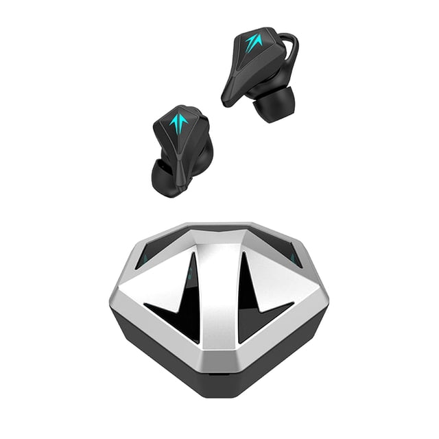 Auriculares de juego con micrófono Bluetooth Compatible con Bluetooth Auriculares de baja latencia Auriculares Llamadas de voz Dispositivos electrónicos Computadoras Monstrate EL018275-00B