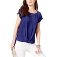 thumbnail image 1 of Blusa sin mangas para mujer I-N-C Azul XS, 1 of 1