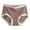 Coffee, variant on Kmdttou Seamless Underwear for Women's Ladies Comfortable Solid Color Large Size Abdominal Panties Hight Waiste Underpants (Available in Plus Size)
