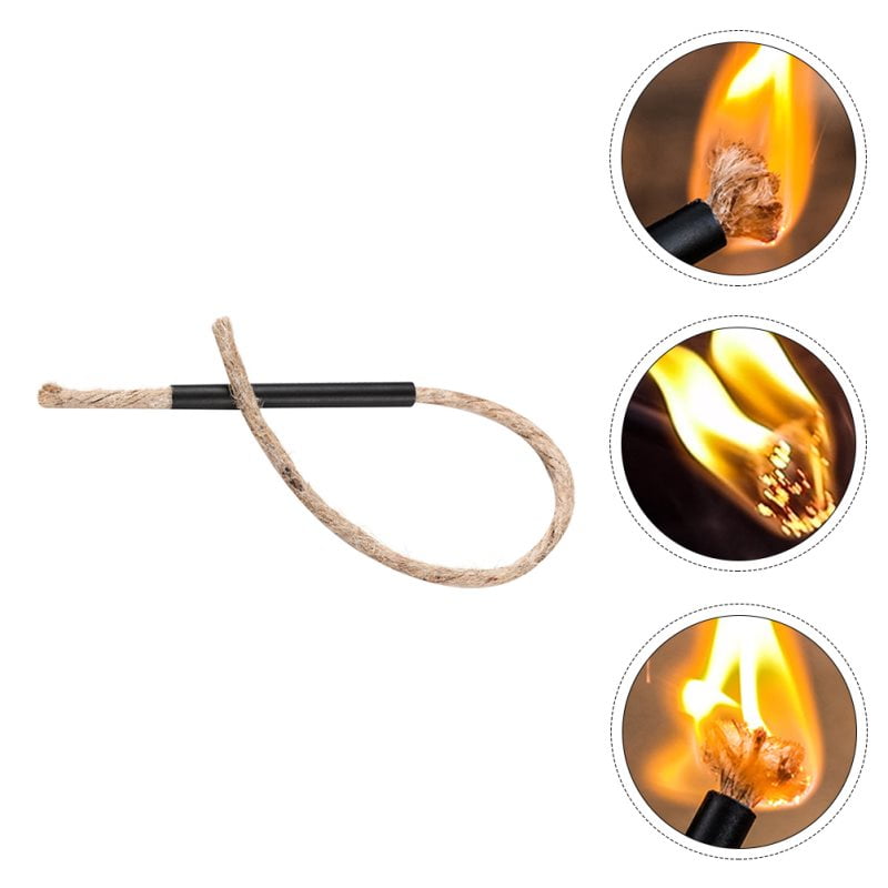1PC Portable Tinder Cord Fire Starter Camping Accessory Outdoor Surviva.OU 