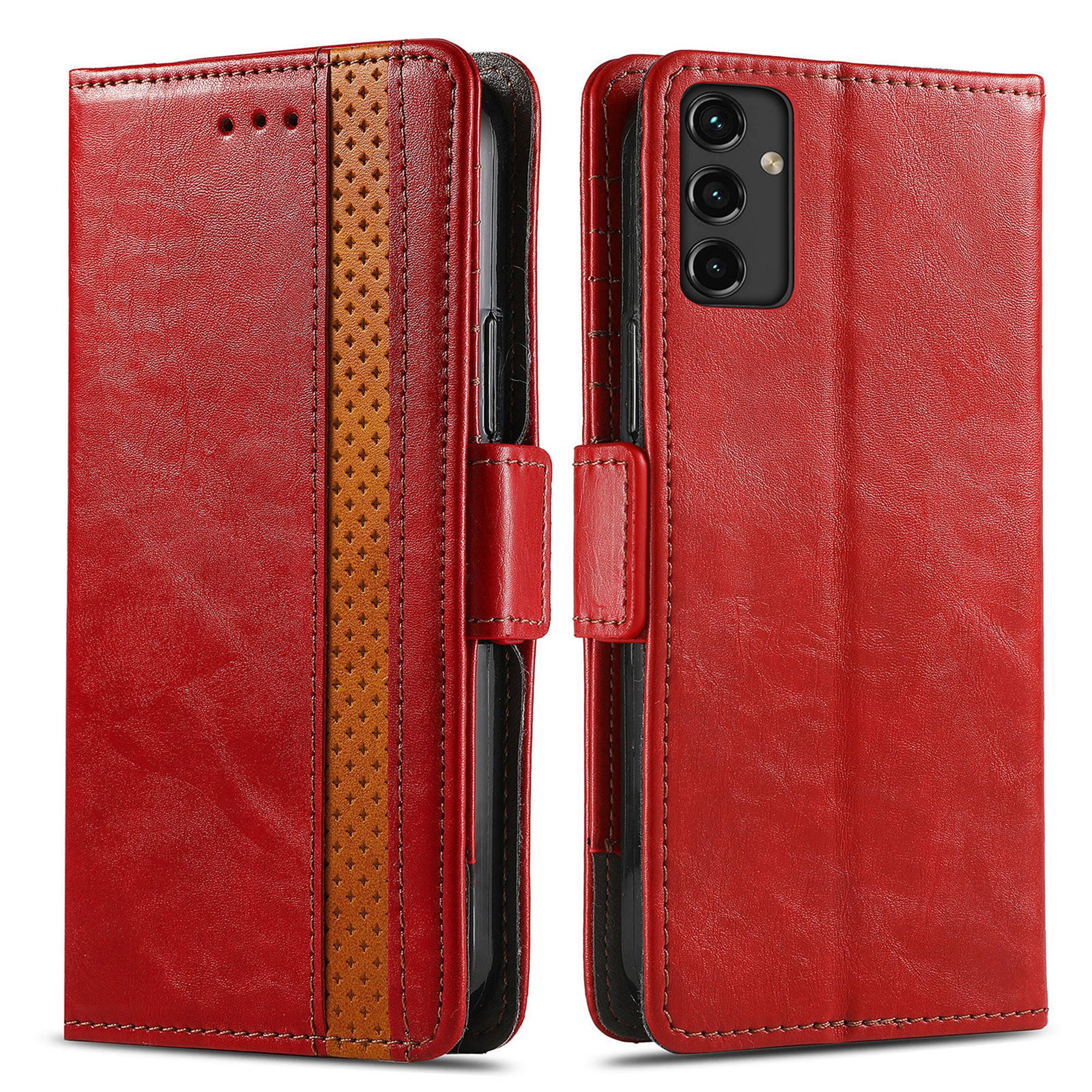CaseNeo Samsung Galaxy A14 5G Leather Wallet Case with RFID