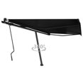 thumbnail image 1 of vidaXL Store Manuel Rétractable Autoportant 400x300 cm Anthracite, 1 of 5