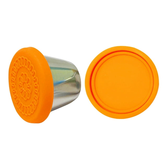 TIMIFIS Sauce Cup Dressing Container, Suitable for Lunch Box, Stainless Steel Condiment Container with Cover, Easy to Open, Leak Proof, Reusable Small Dip Cup Kitchen Gadgets