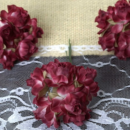 Red Willow Branches For Sale BalsaCircle 72 Semi Bloomed Craft Roses - Mini Flowers for DIY Wedding Party Favors Decorations Supplies ()