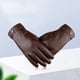thumbnail image 5 of Guantes universales de invierno para pantalla táctil suaves elásticos perfecl marrón 21cm, 5 of 7