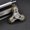 Silver, variant on Advanced Dearing Turntable Gear Linkage Manual Rotating Fingertip Top Toy
